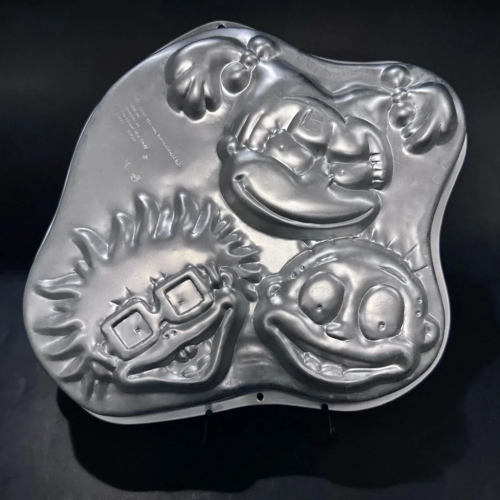 Nickelodeon Rugrats Wilton Cake Mold Pan w Insert w Tips 1998 Viacom NOS Vintage